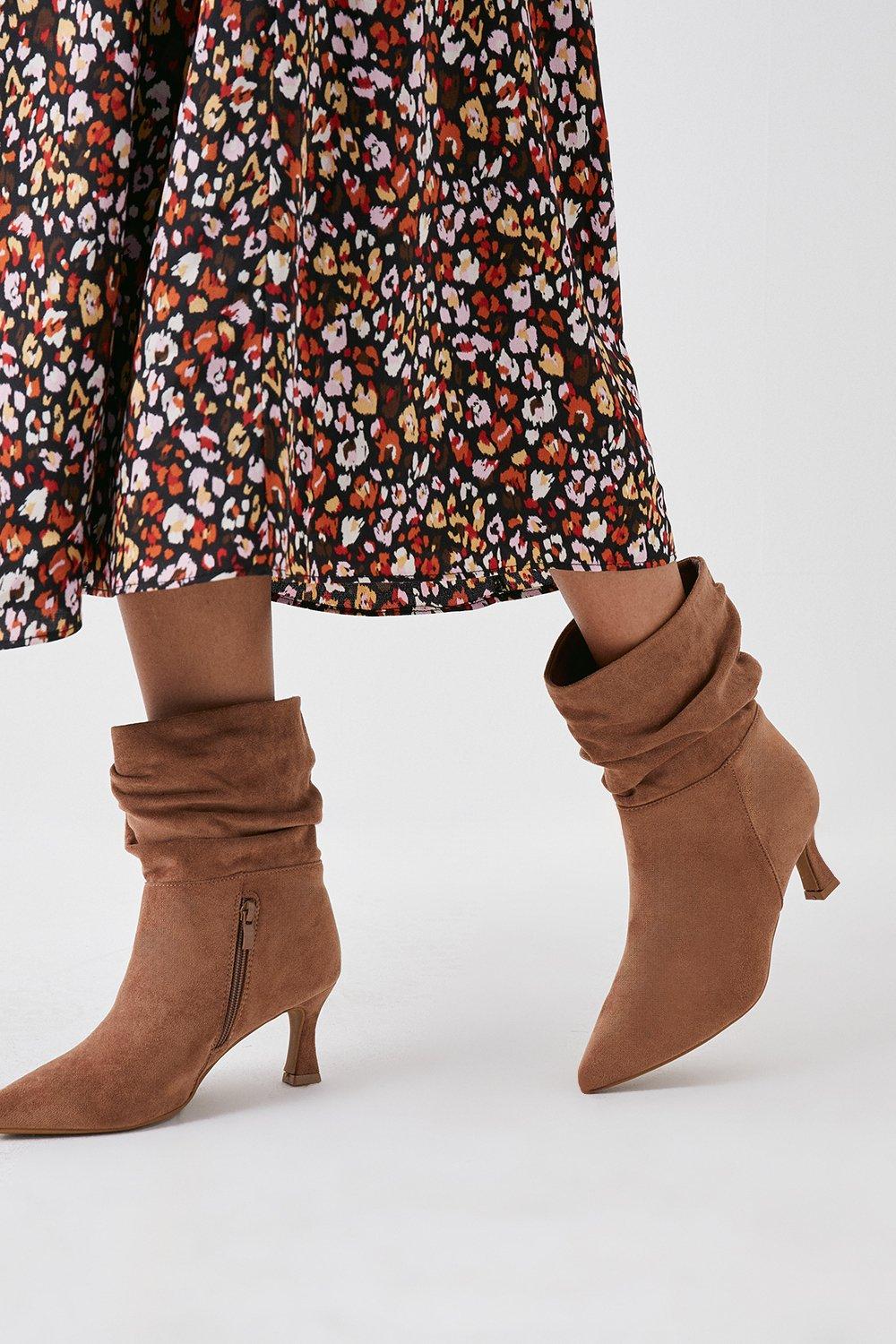 Dorothy perkins 2024 brown ankle boots