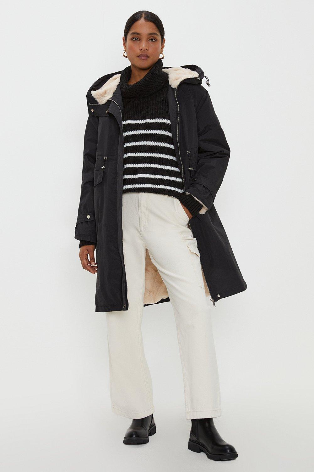 Dorothy perkins shop parka coat sale