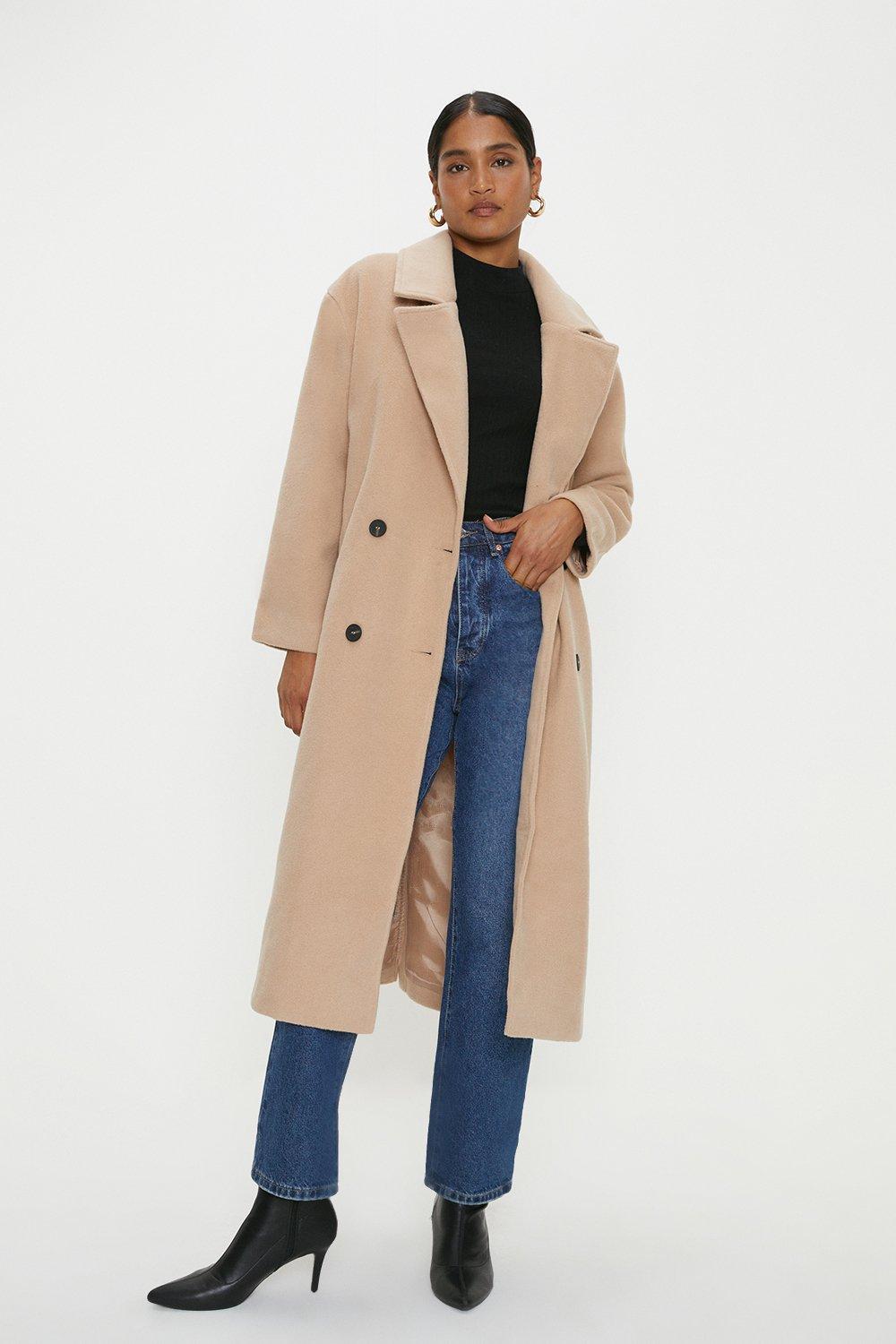 Longline Double Breasted Coat