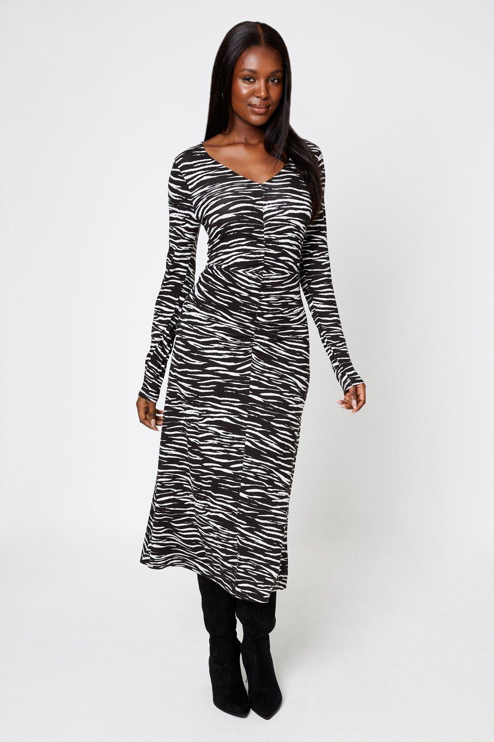 Dorothy perkins clearance zebra print dress