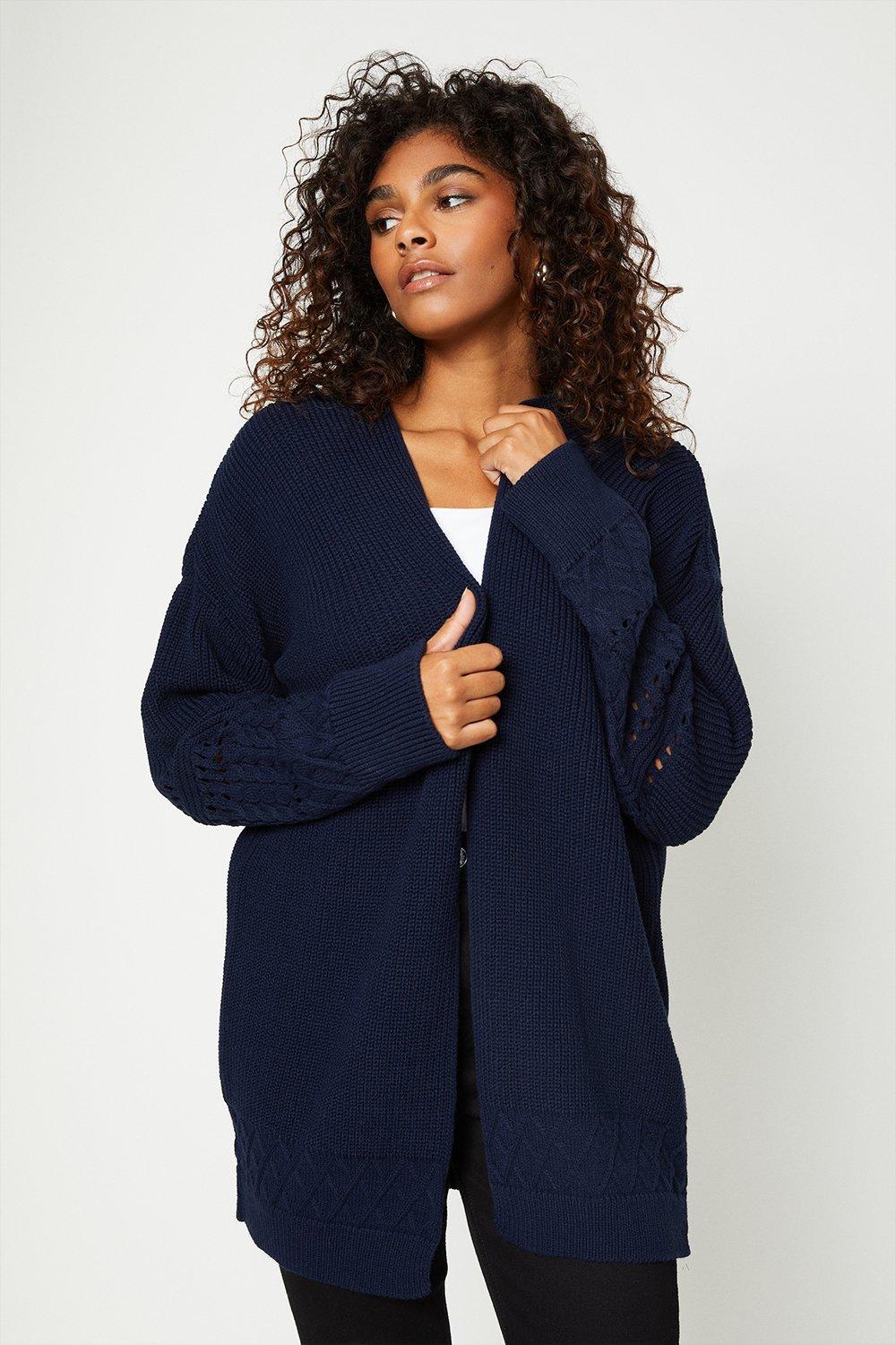 Dorothy perkins longline clearance cardigan