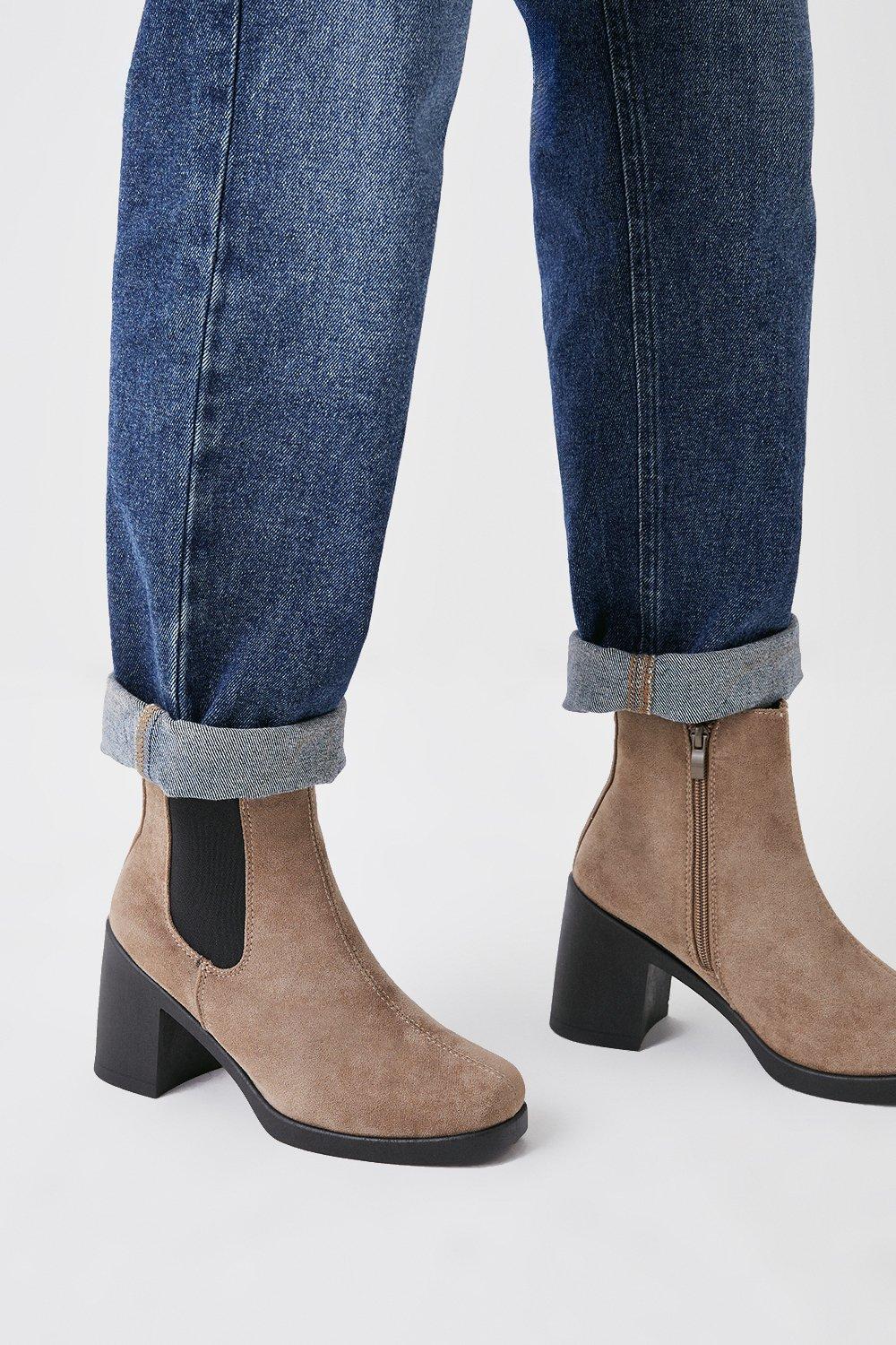 Lipsy flat ankle chelsea boot on sale