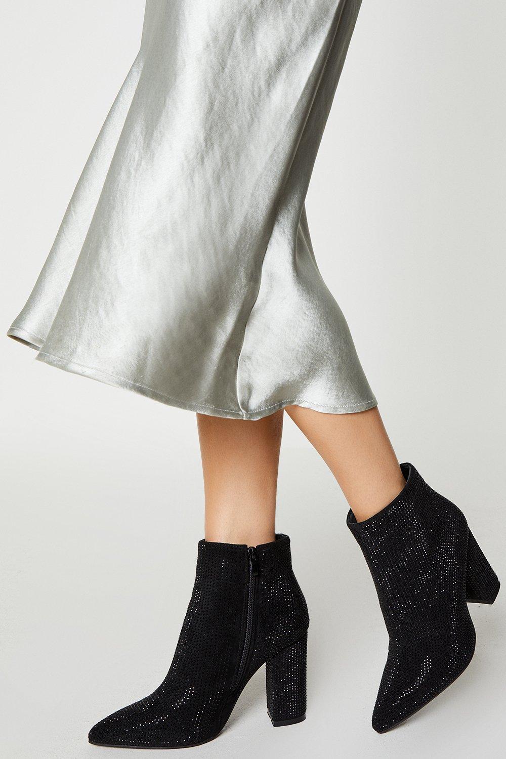 Dorothy perkins outlet grey ankle boots