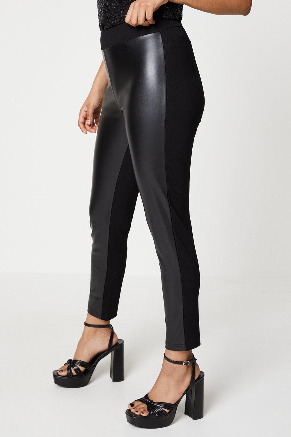 Faux leather hot sale skinny trousers