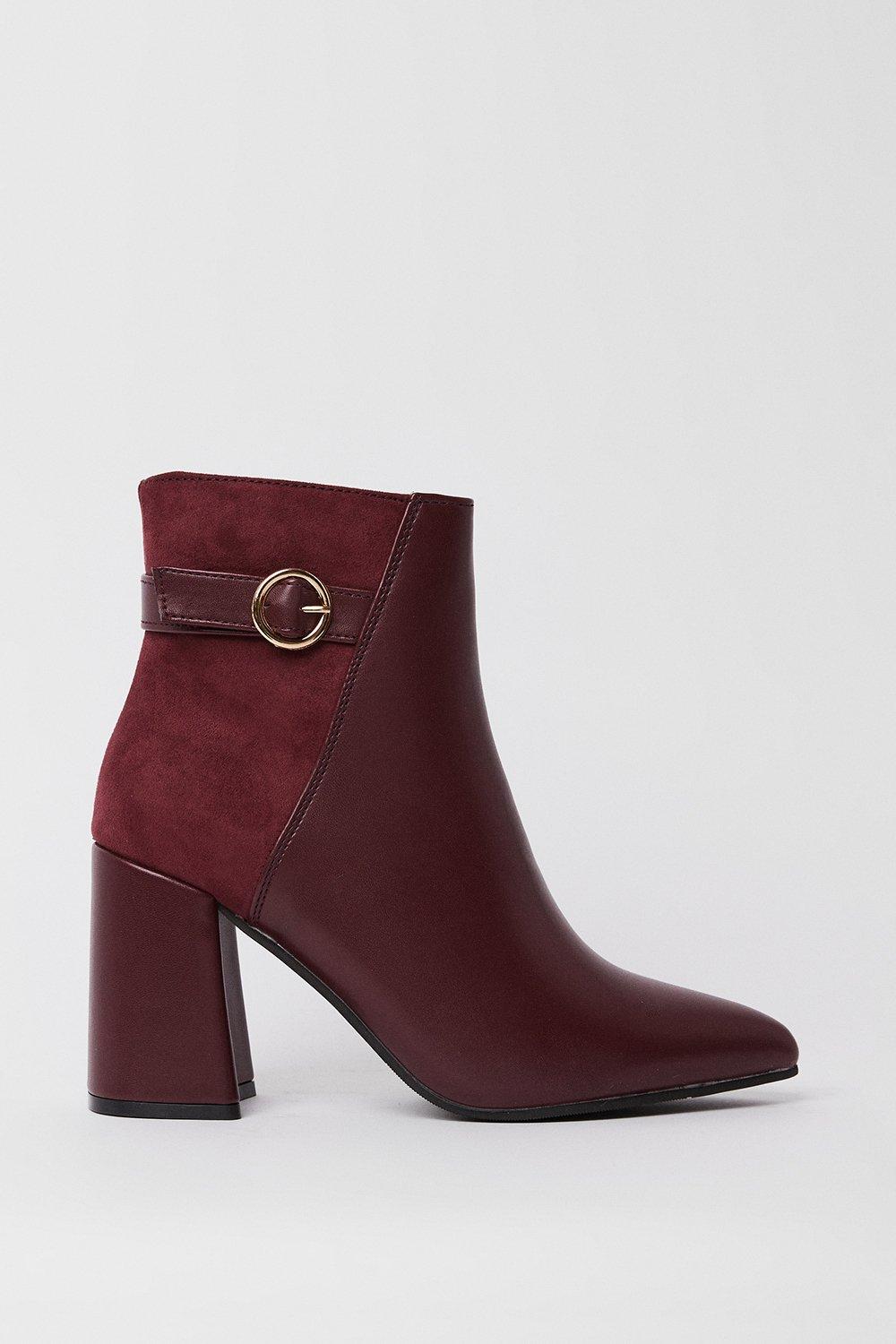 Dorothy perkins deals burgundy boots