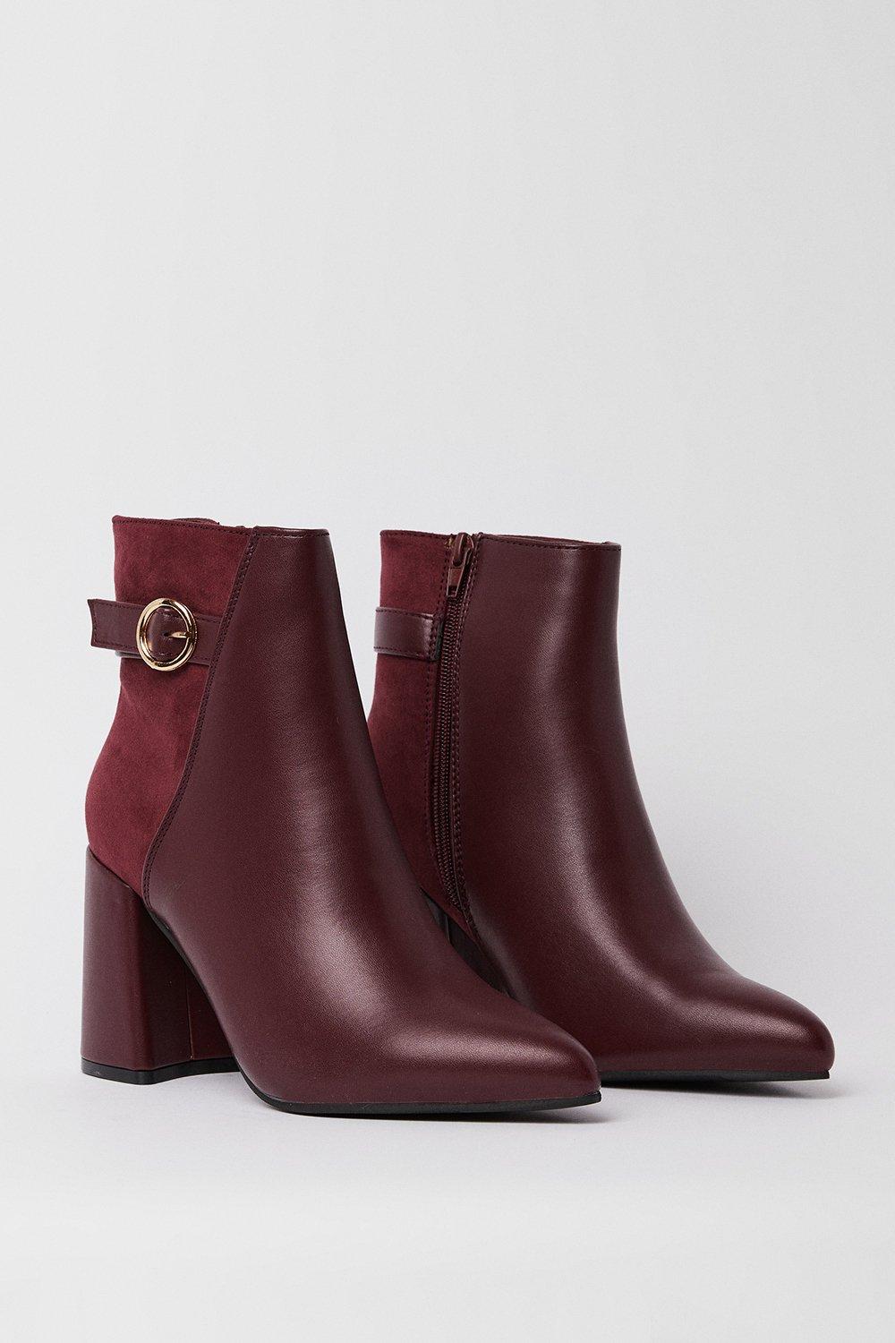 Dorothy perkins deals burgundy boots