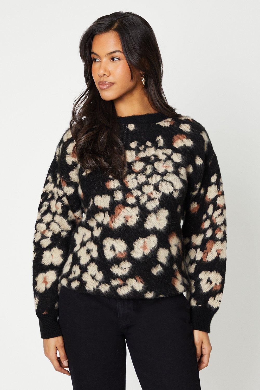 Oasis leopard outlet jumper