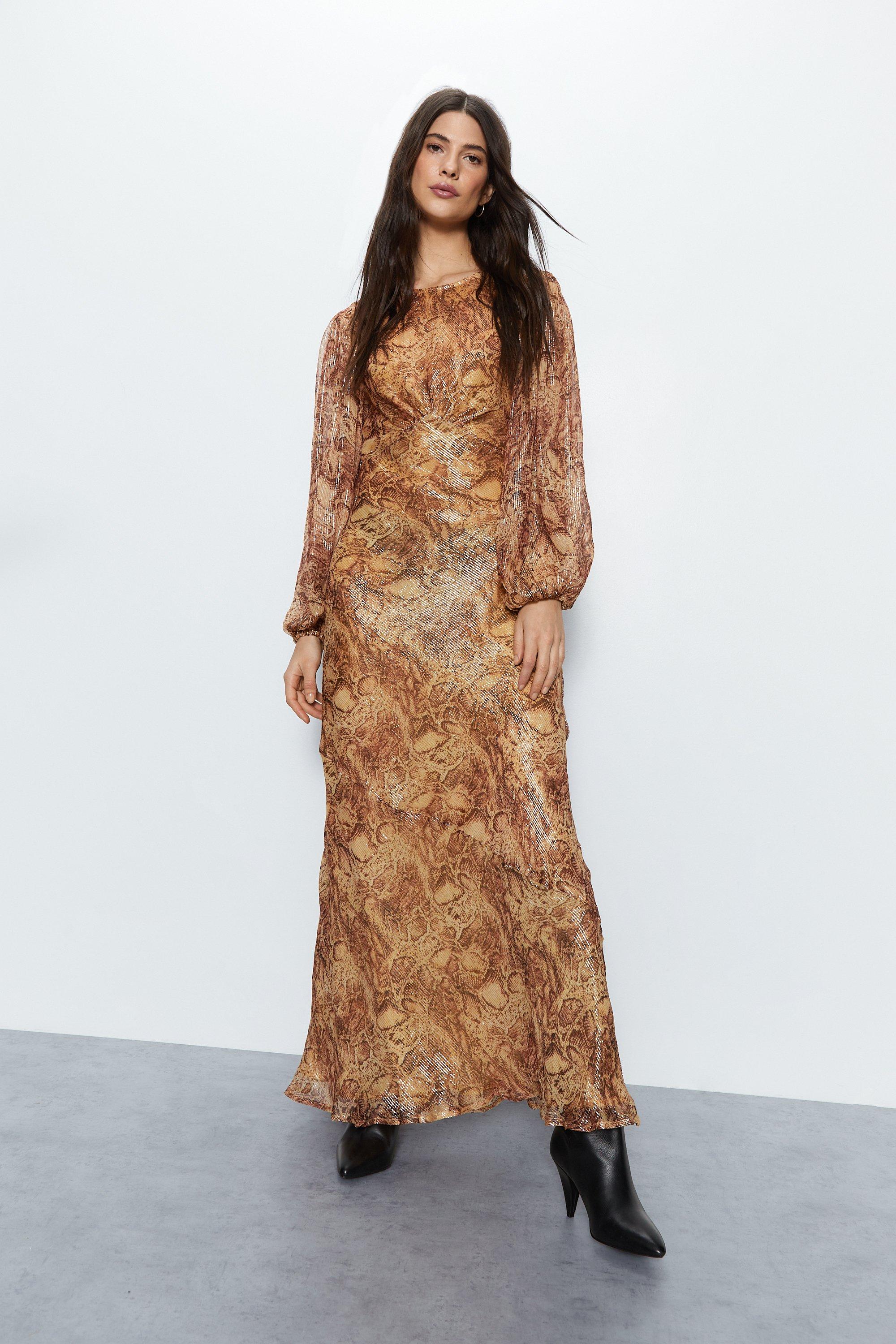Dorothy perkins snakeskin outlet dress