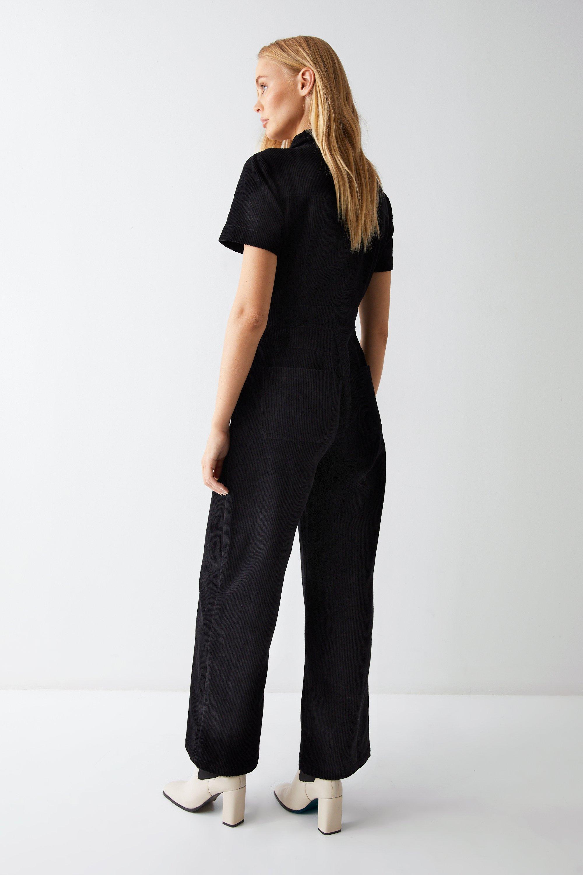 Lipsy wrap short sleeve wide sales leg jumpsuit