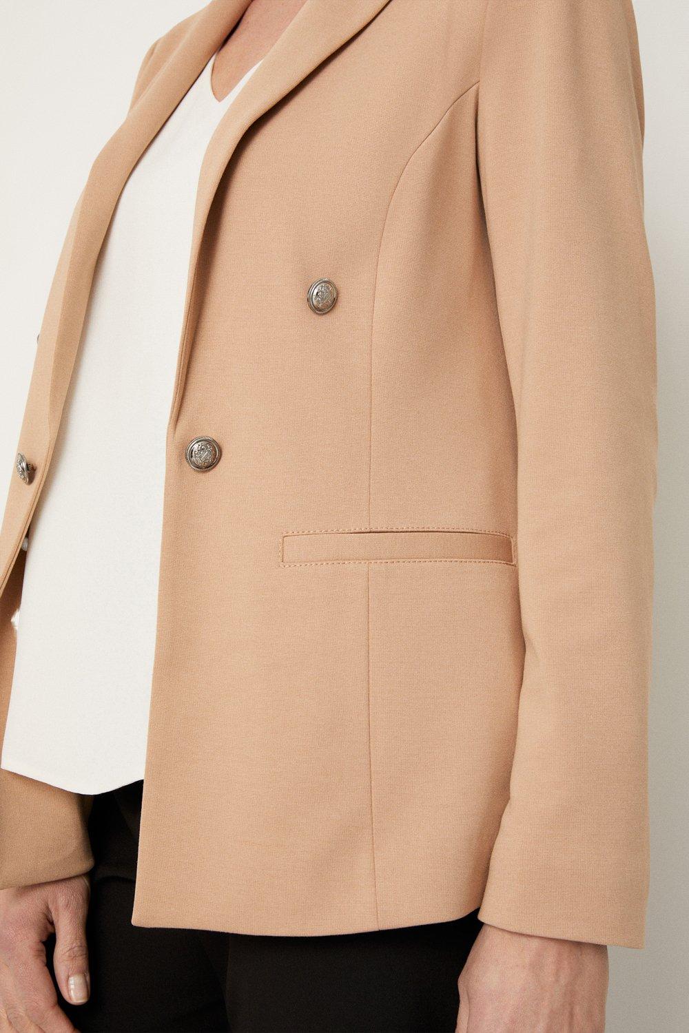 Balmain camel store blazer