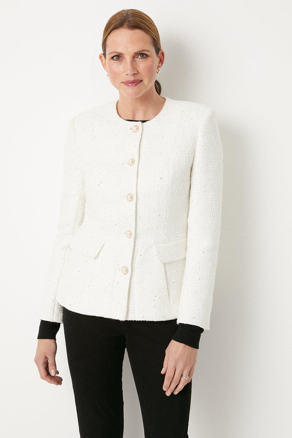 Wallis cream clearance jacket