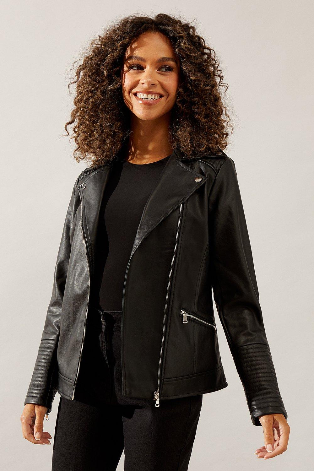 Dorothy perkins 2025 leather jacket sale