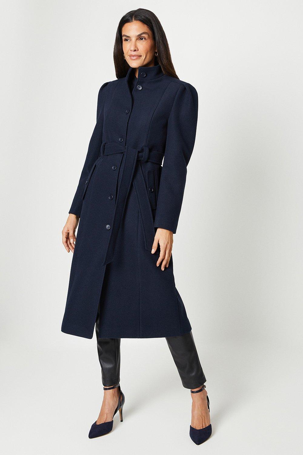 Wallis clearance navy coat