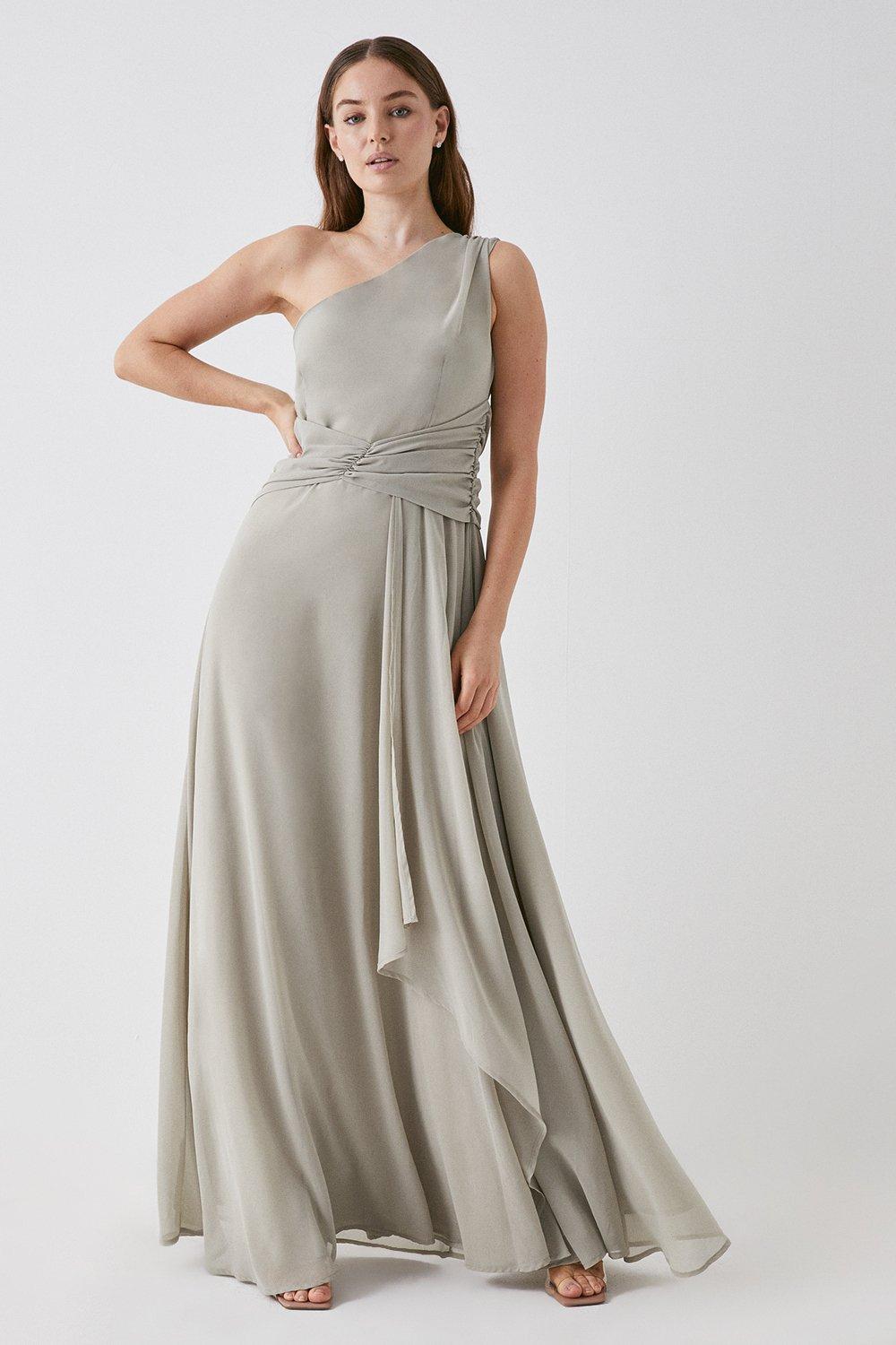 Dorothy perkins grey hot sale bridesmaid dress