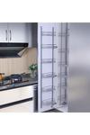 Living and Home Tandem Metal Pull Out Pantry thumbnail 4