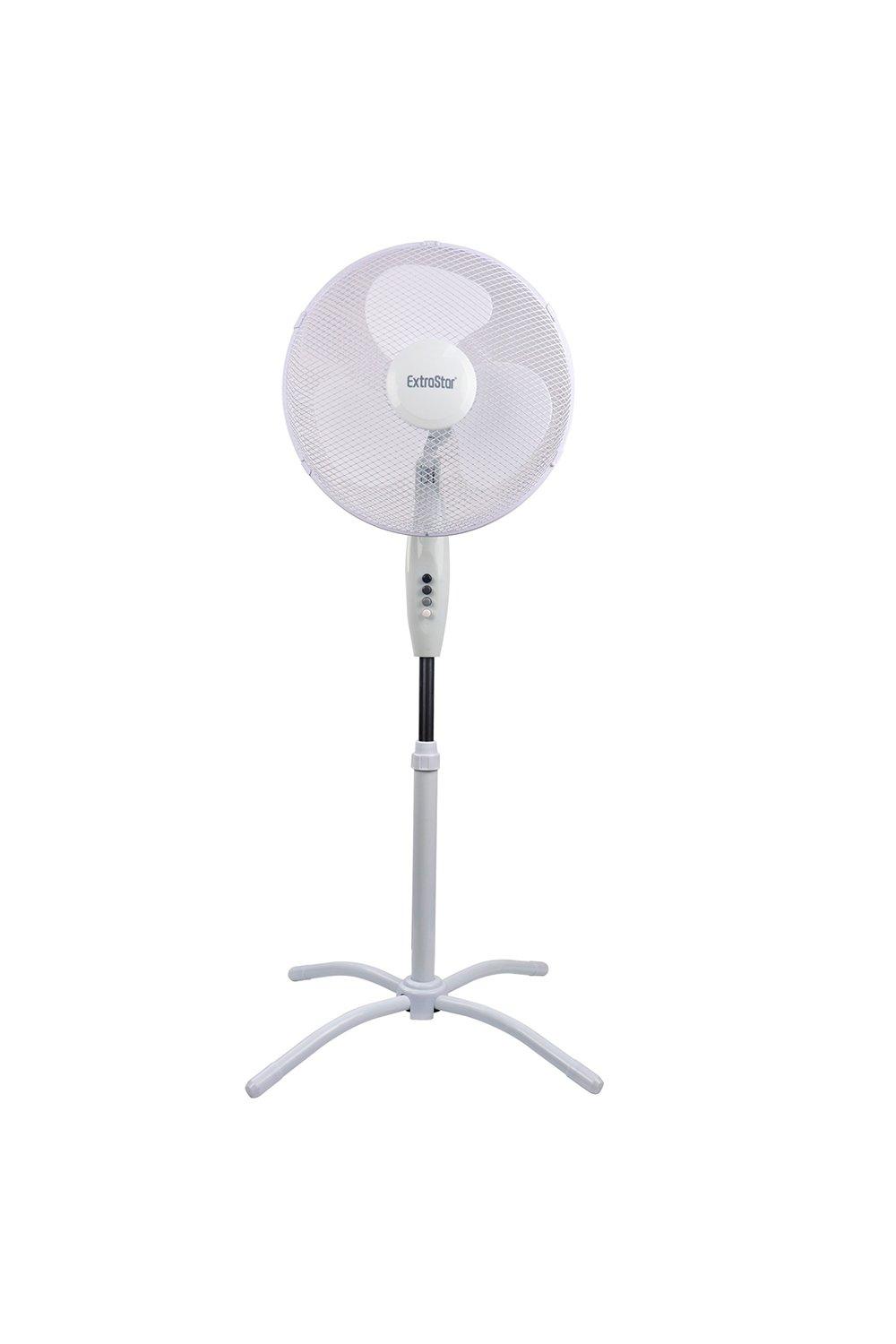 Electric Fans | 16 inch Stand Fan, 50W, White | Living and Home