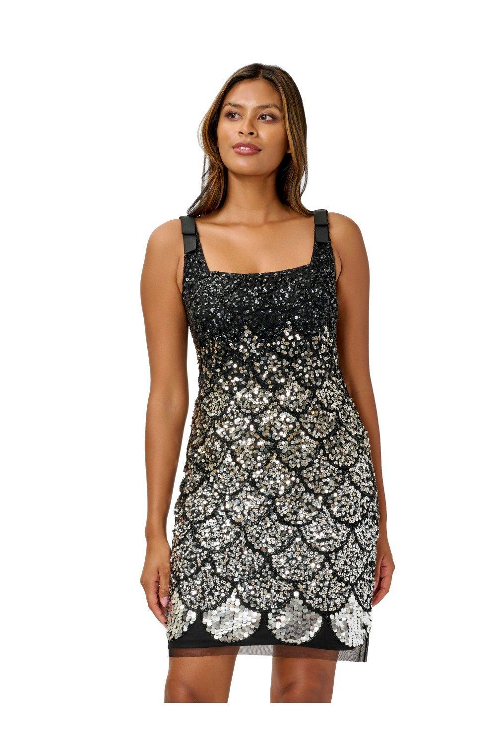 Beaded Sheath Dress