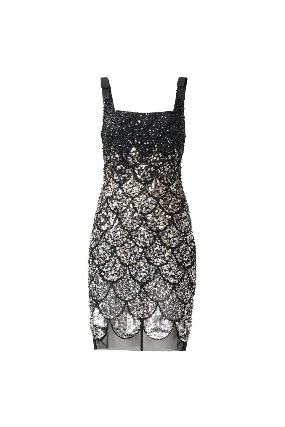 Dresses Beaded Sheath Dress Adrianna Papell