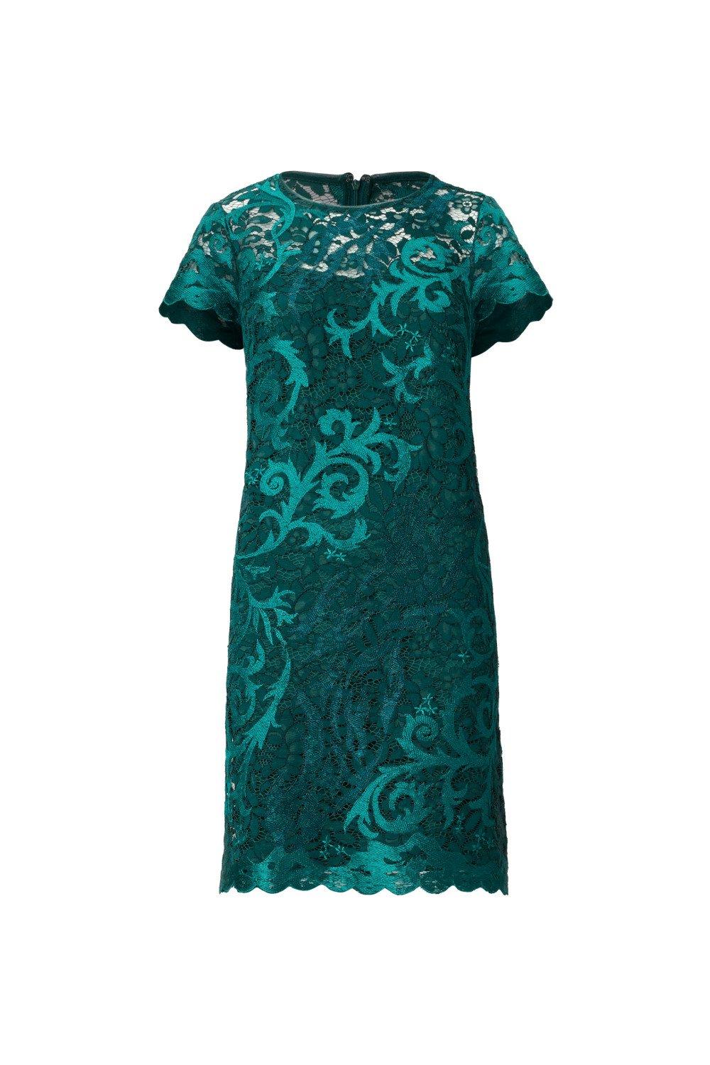 Dresses Lace A Line Shift Dress Adrianna Papell