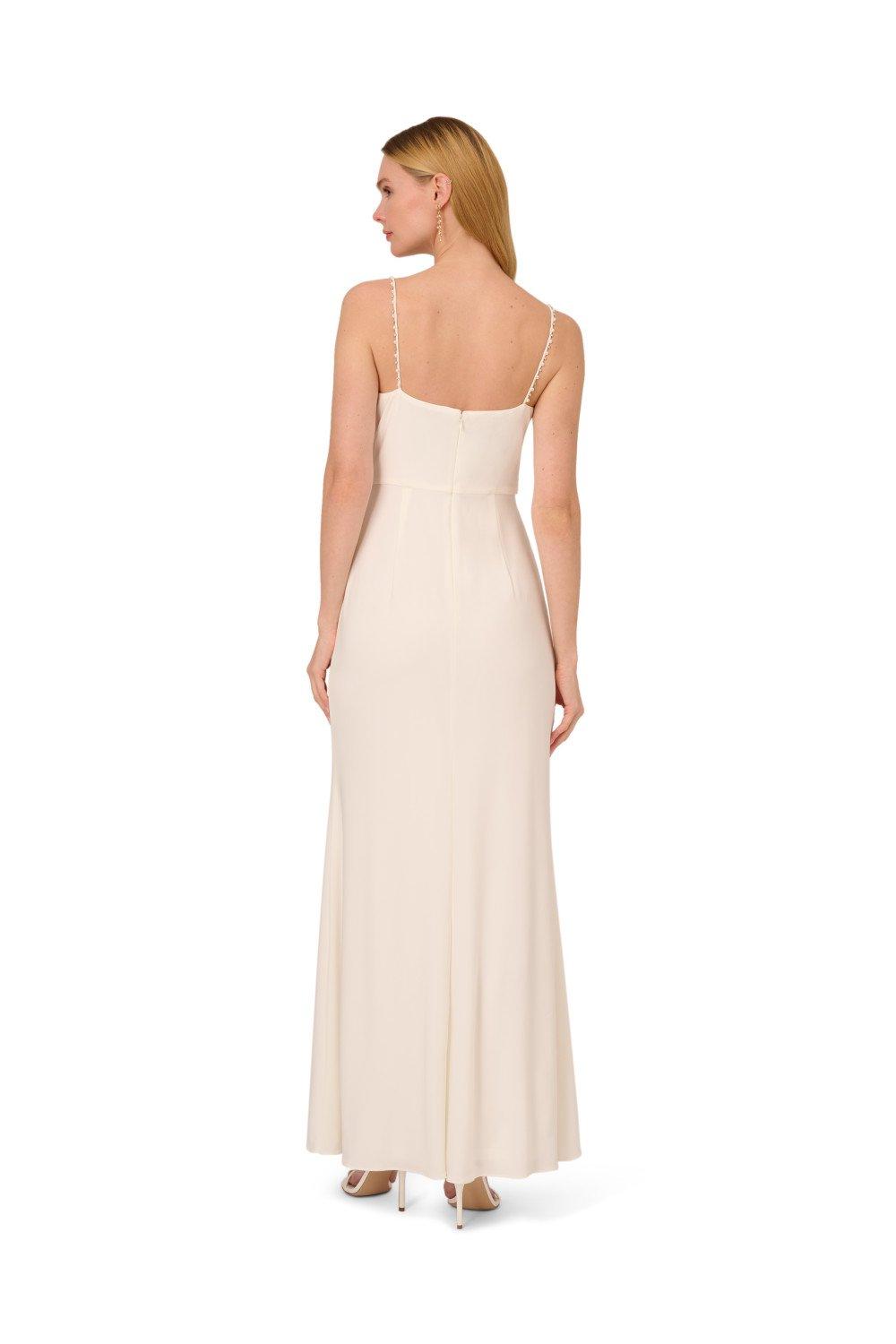 Dresses Jersey Draped Gown Adrianna Papell