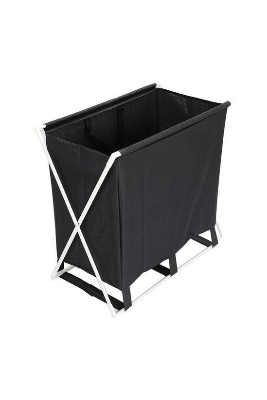 Living and Home Large Folding Laundry Basket Lightweight 5
