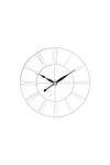 Living and Home D60cm Large Vintage Cut-Out Metal Wall Clock thumbnail 2