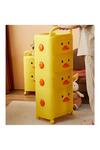 Living and Home 4-Tier Cute Yellow Duck Storage Cart with Wheels thumbnail 3