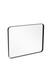 Living and Home 80*3.5*60cm Aluminum Frame Bathroom Vanity Wall Mirror with Rounded Corner thumbnail 3