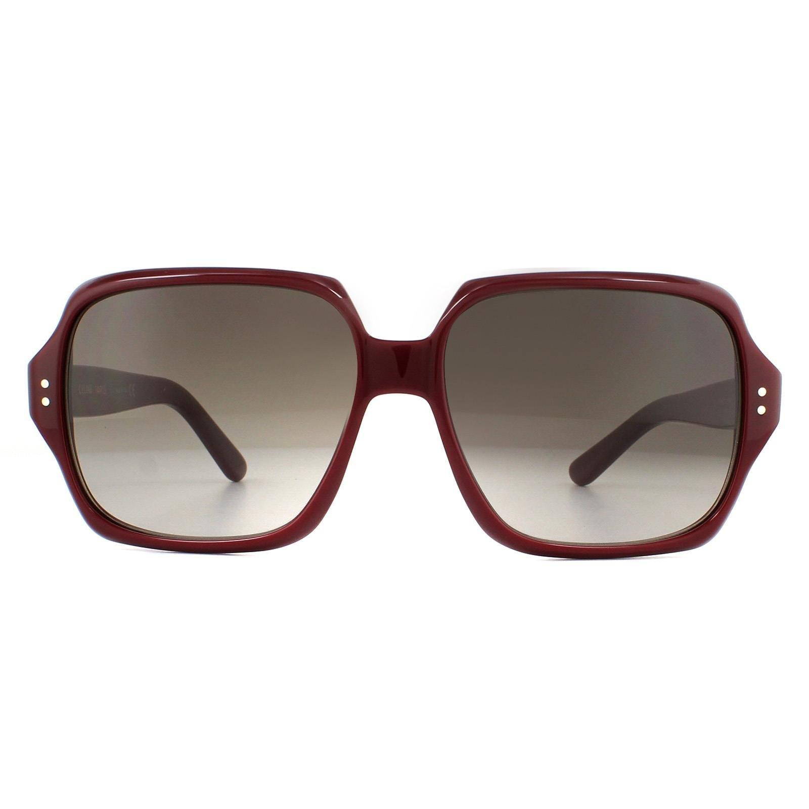 Celine square hot sale chunky gradient sunglasses