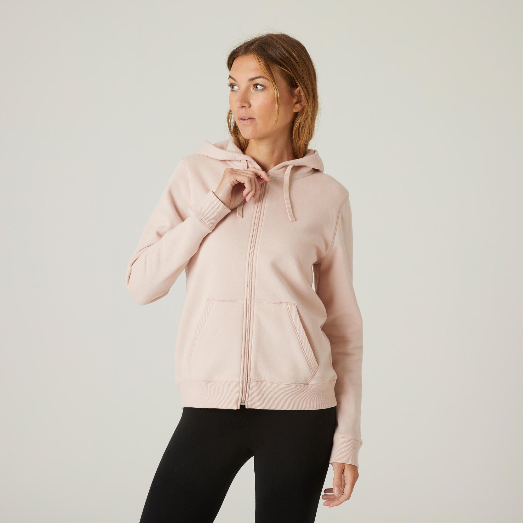 Clothing | Decathlon Zip-Up Fitness Hoodie | Domyos