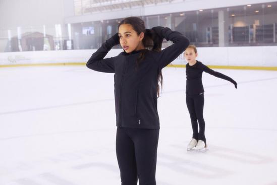 Adult Figure Skating Training Bottoms - Black AXELYS