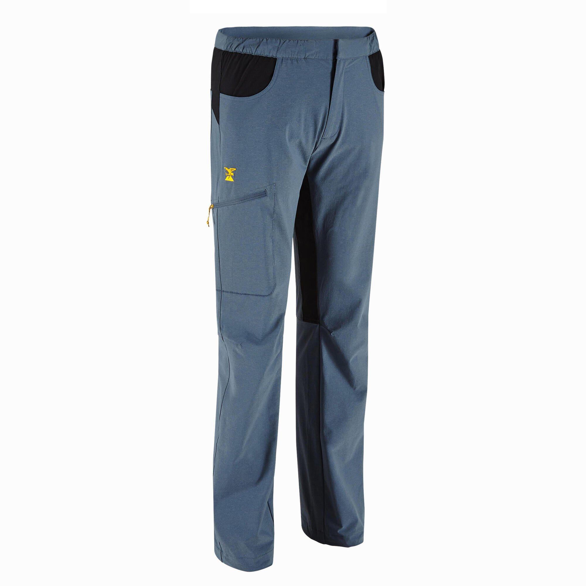 5% OFF on Simond by Decathlon Regular Fit Men Black Trousers on Flipkart |  PaisaWapas.com