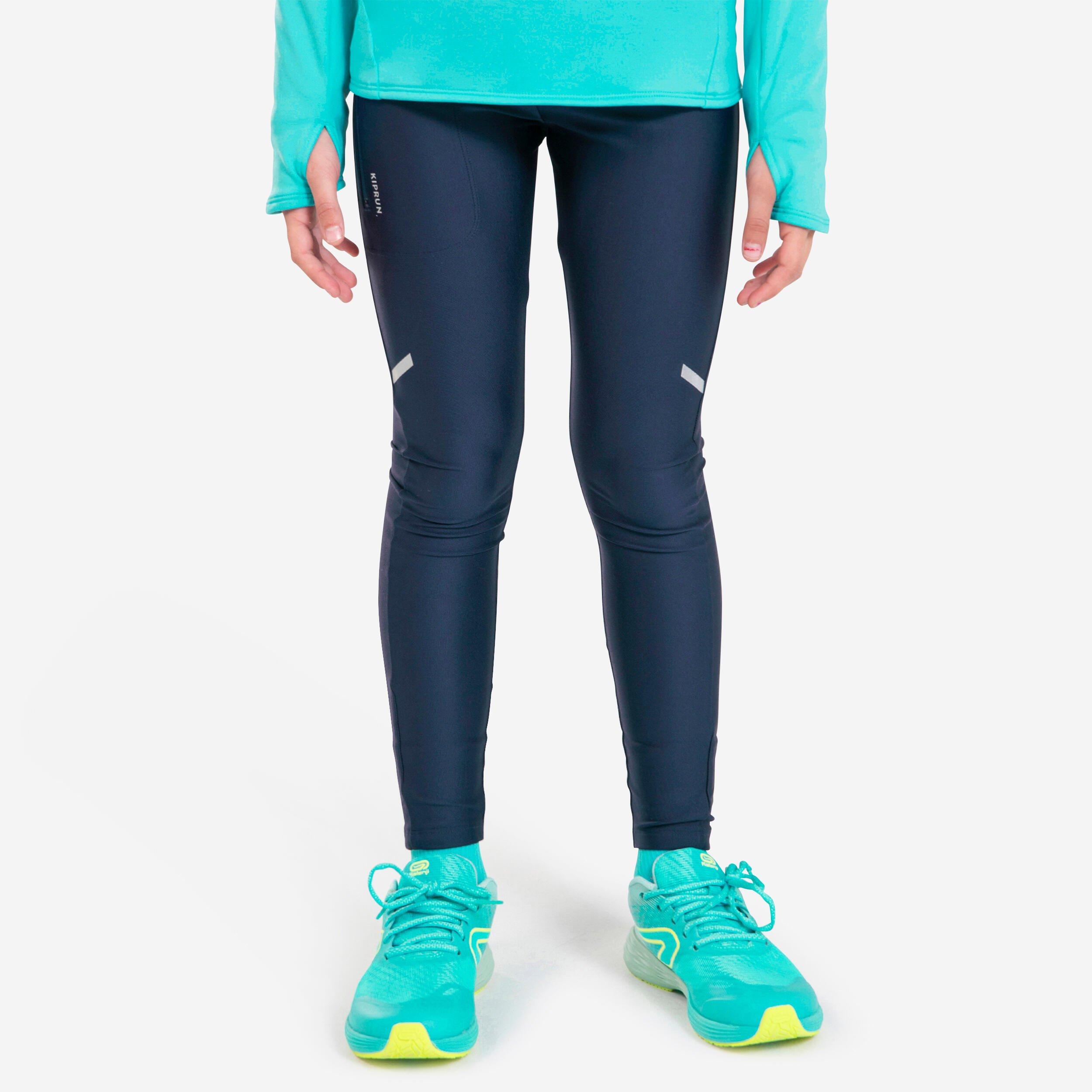 Buy Men's Running Breathable Long Tights Dry - Black Online | Decathlon