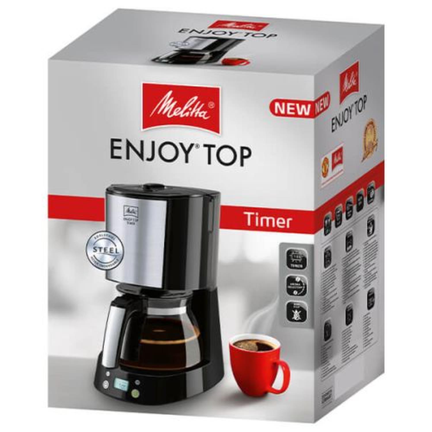 Enjoy Top Timer Filter Coffee Machine  My Coffee with Melitta -  tikichristikichris