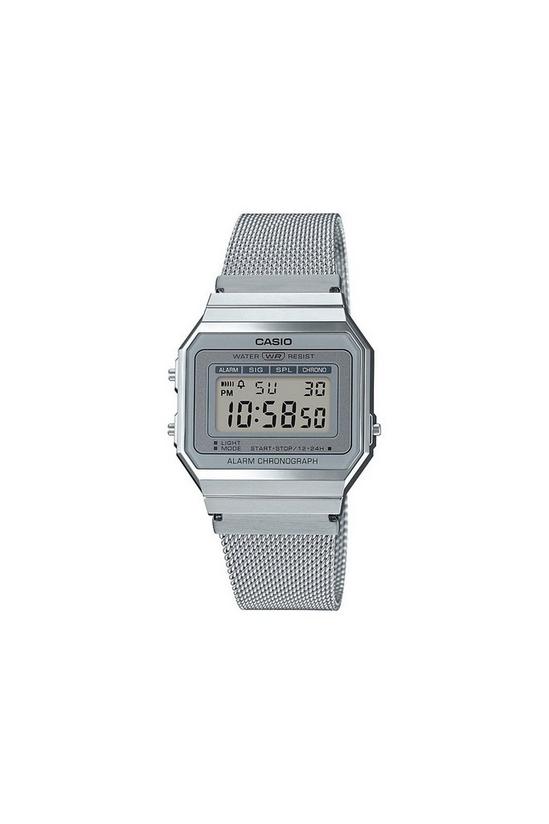 Casio Collection Stainless Steel Classic Digital Watch - A700Wem-7Aef 1