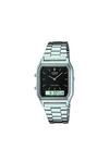 Casio Classic Stainless Steel Classic Combination Watch - Aq-230A-1Dmqyes thumbnail 1
