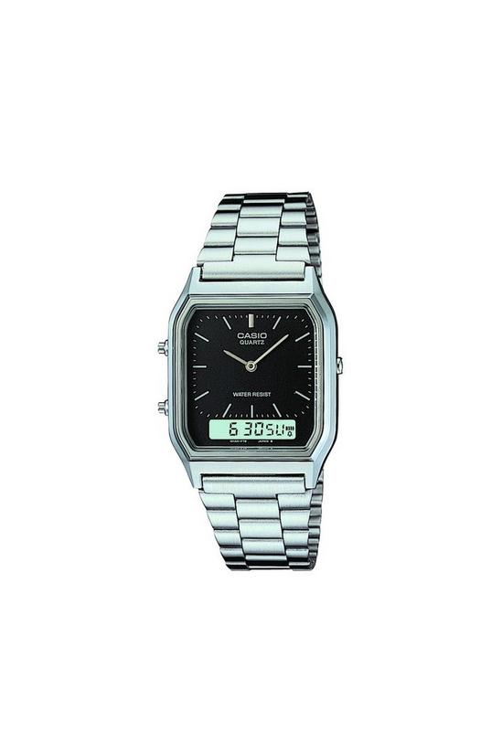 Casio Classic Stainless Steel Classic Combination Watch - Aq-230A-1Dmqyes 1