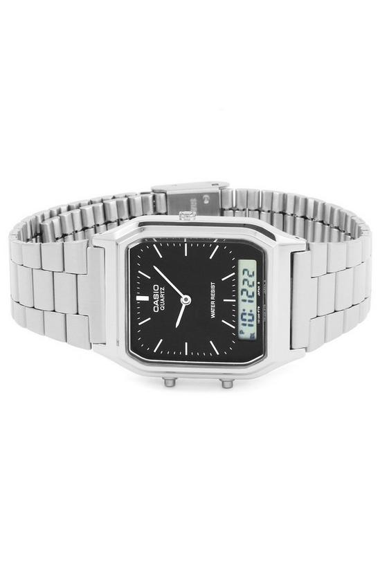 Casio Classic Stainless Steel Classic Combination Watch - Aq-230A-1Dmqyes 6
