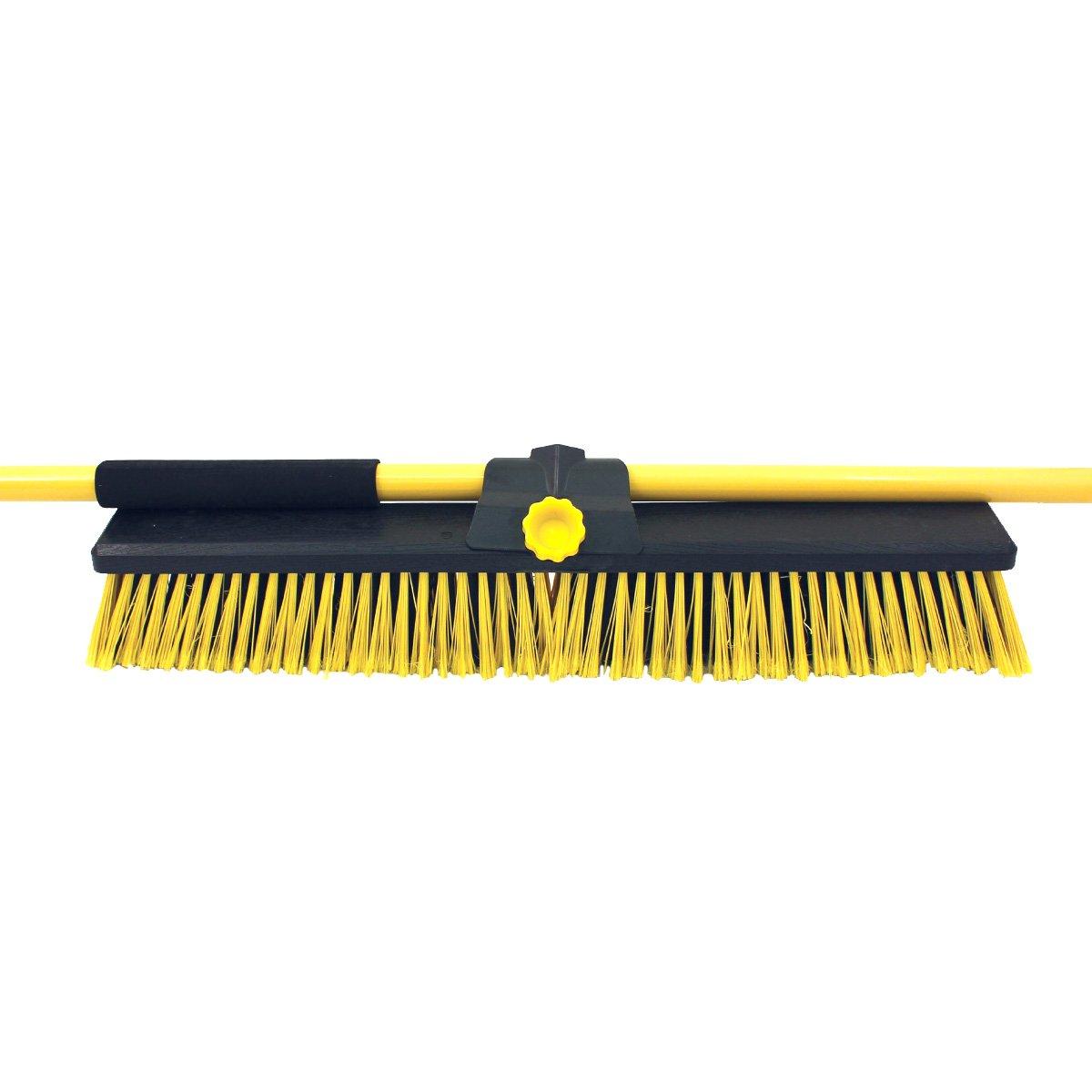 Bulldozer Yard Broom Sweeper Heavy Duty Industrial with Handle