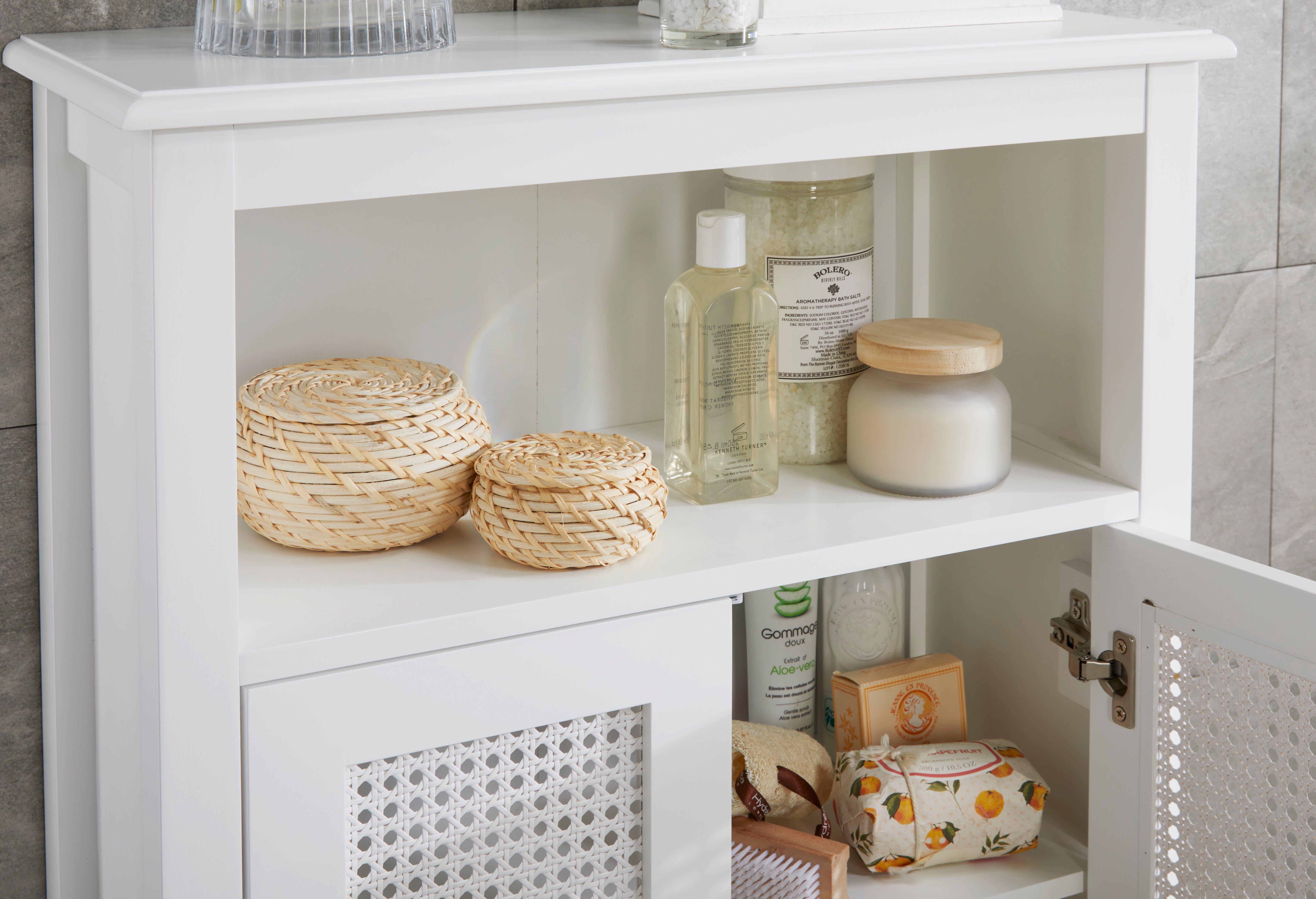 Retford White Console Bathroom Storage Cabinet – HouseandHomestyle