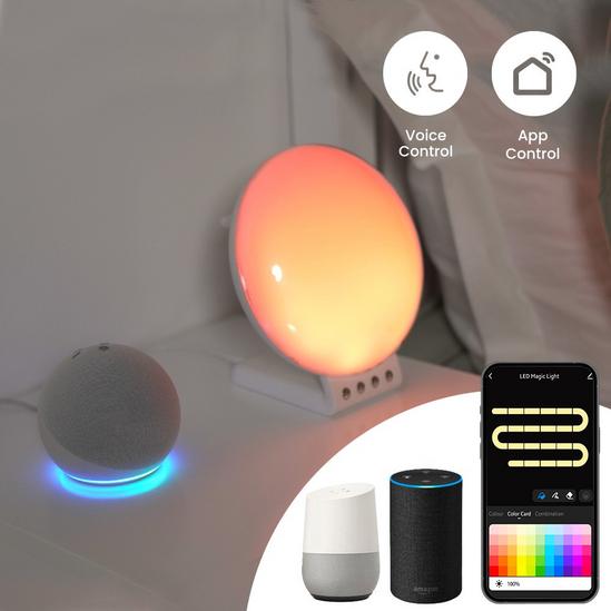 ValueLights Smart Sunrise Alarm Clock 2in1 With Wireless Charge 3