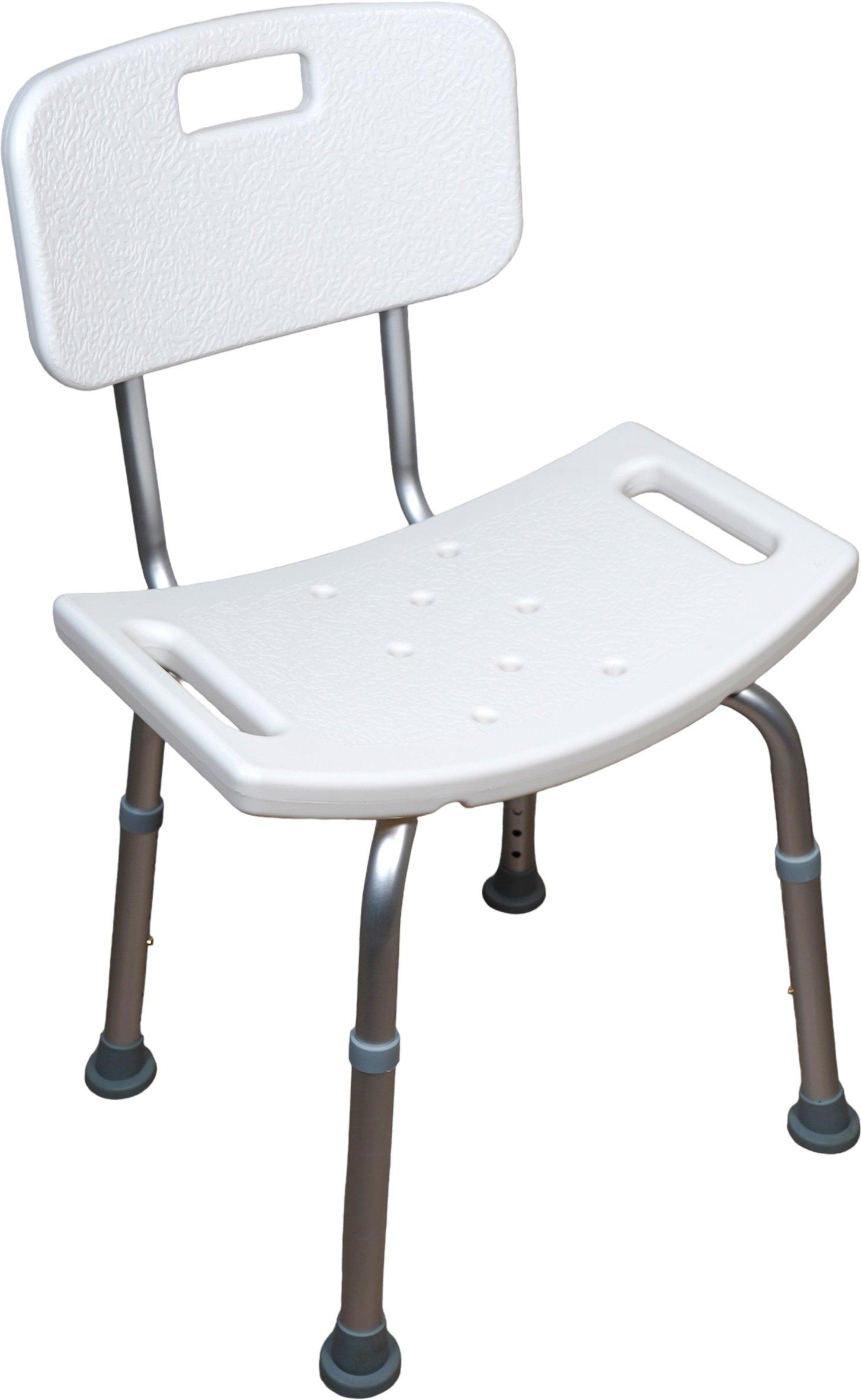 Mobility And Daily Living Aids Shower Stool With Back Aidapt