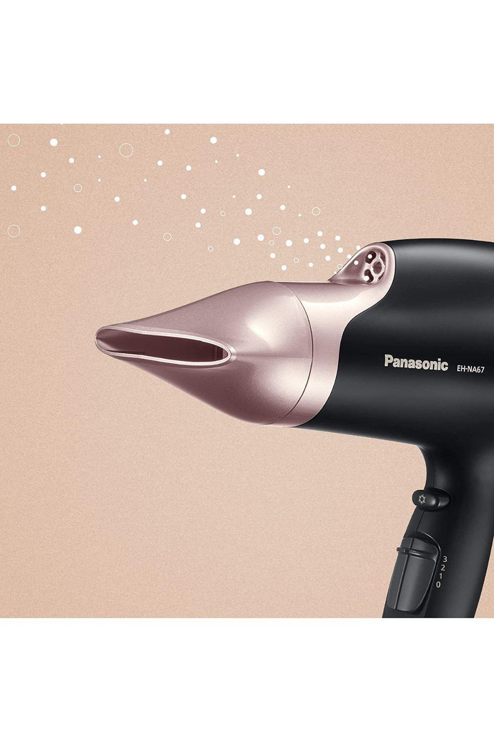 Dryer Panasonic Styling Protection Gold) | (Pink Oscillating and for EH-NA67 | Hair with Nozzle Scalp nanoe Hair Diffuser Tools