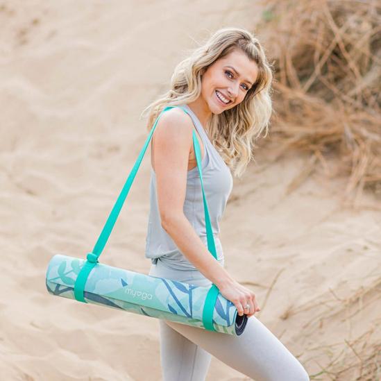 Sports Equipment, Peacemaker Luxurious Vegan Suede Yoga Mat