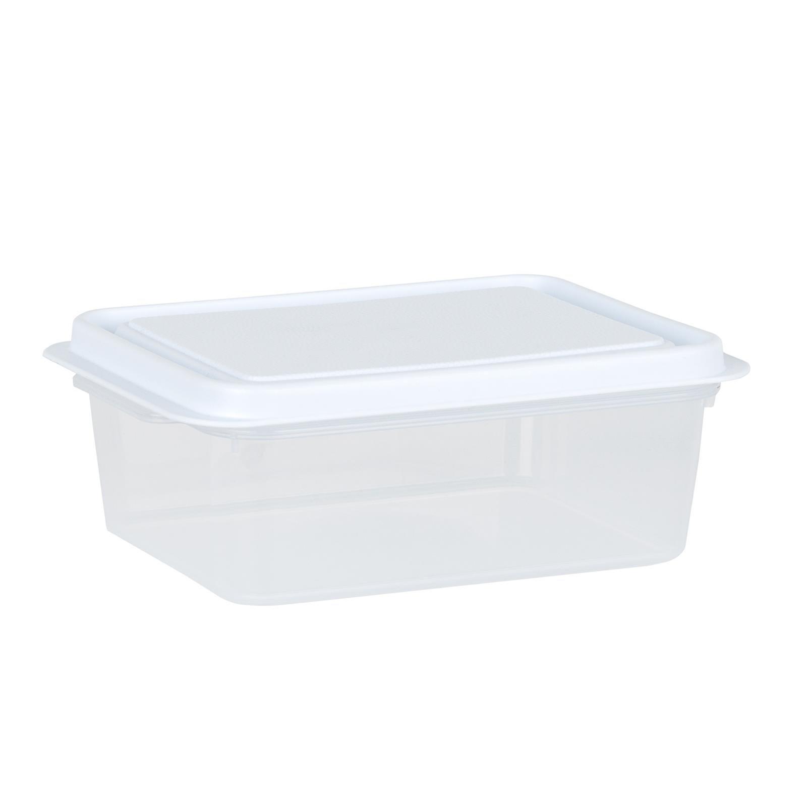 Kitchen & Food Storage | Wham 1L Rectangular Food Box Tub Lid Packed ...