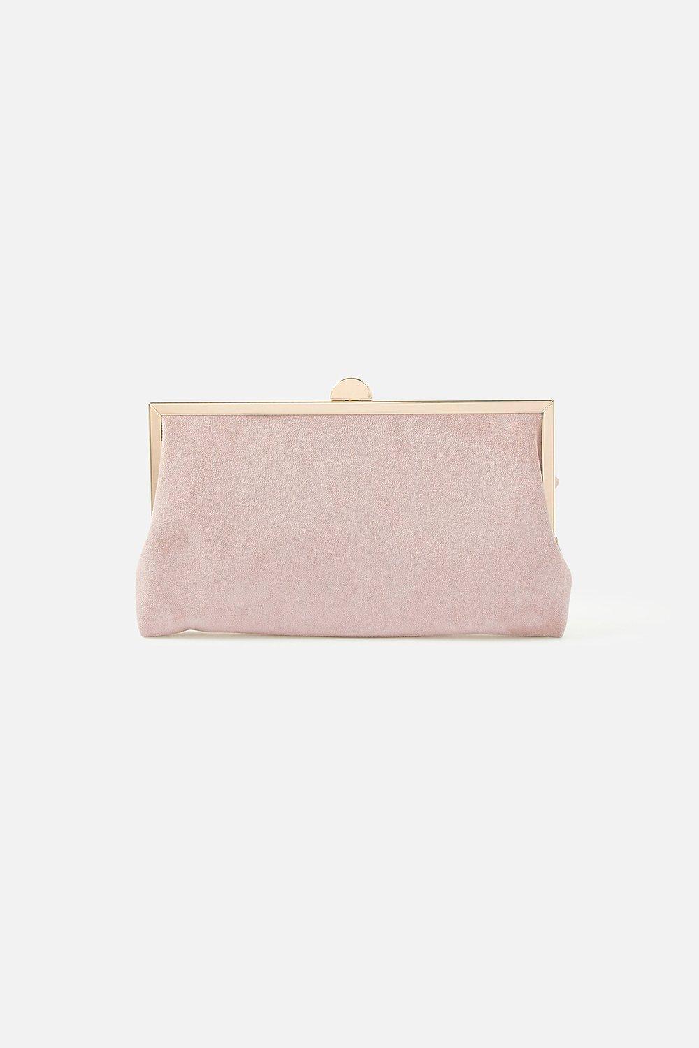 Blush pink clutch bag clearance dorothy perkins