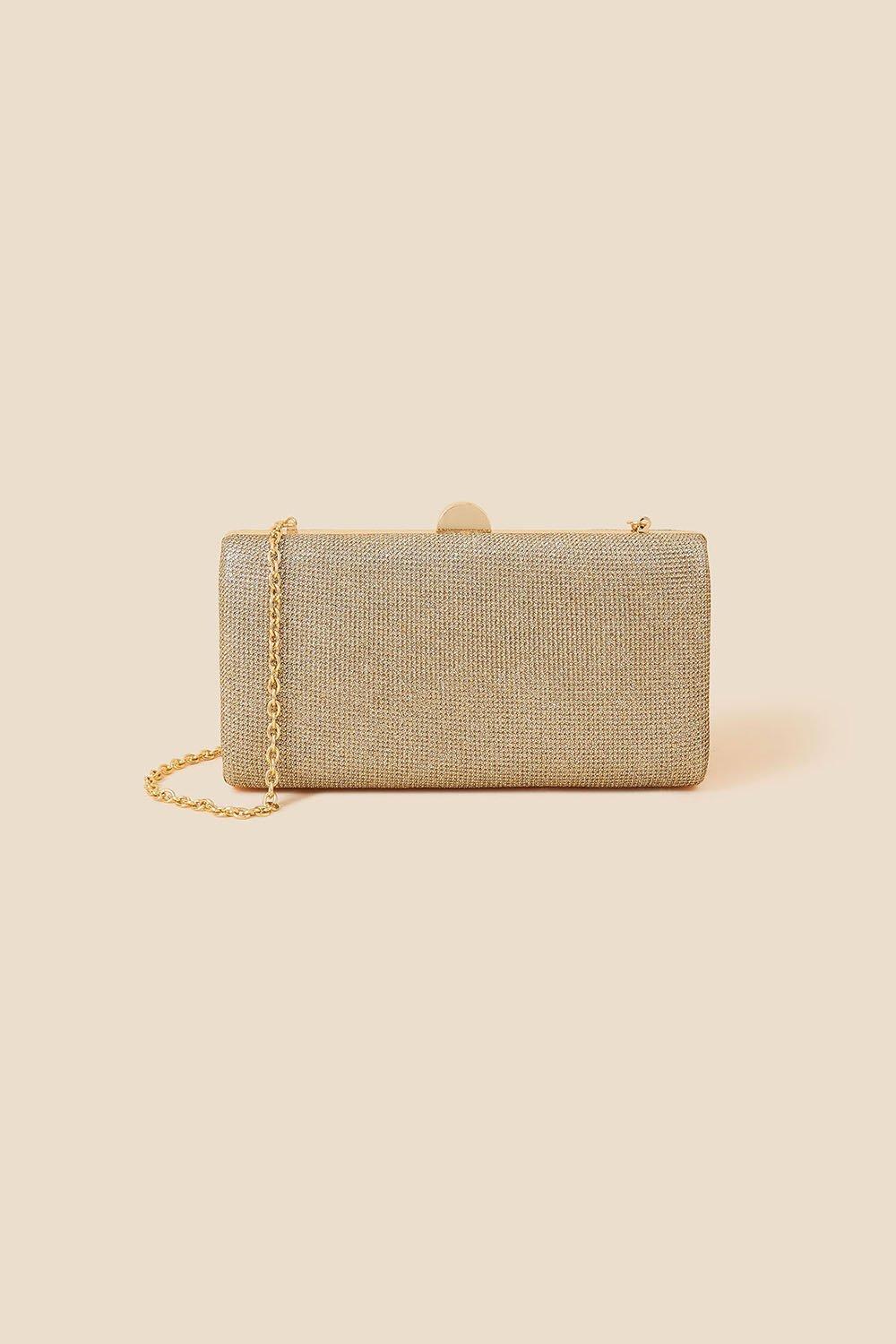 Gold clutch discount bag dorothy perkins