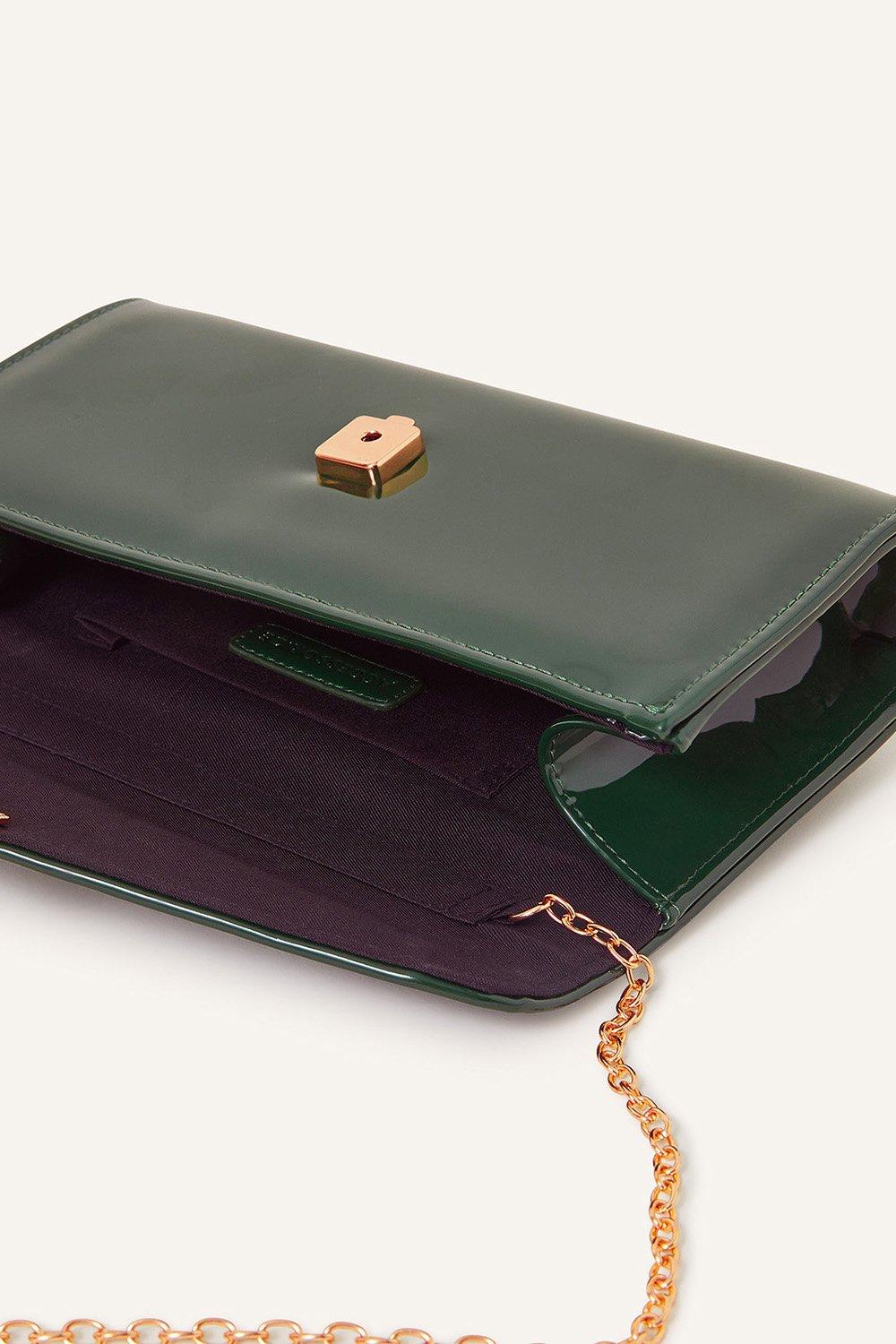 Green clutch bag hot sale dorothy perkins