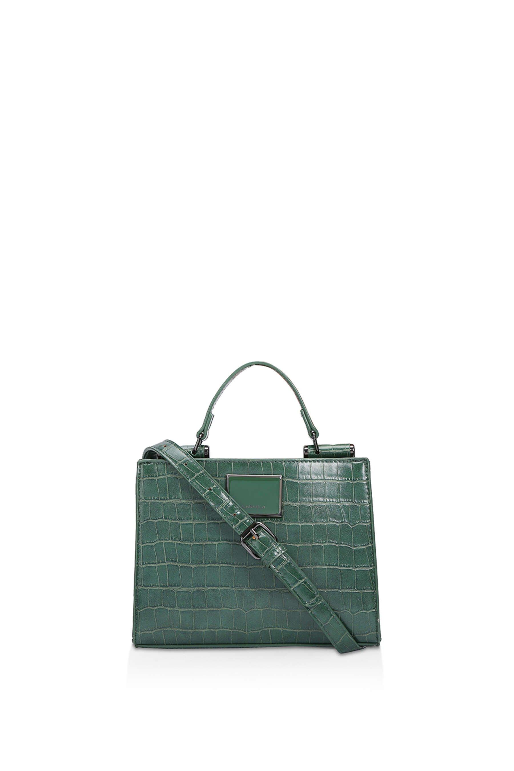 Carvela faux croc 2024 mini tote bag