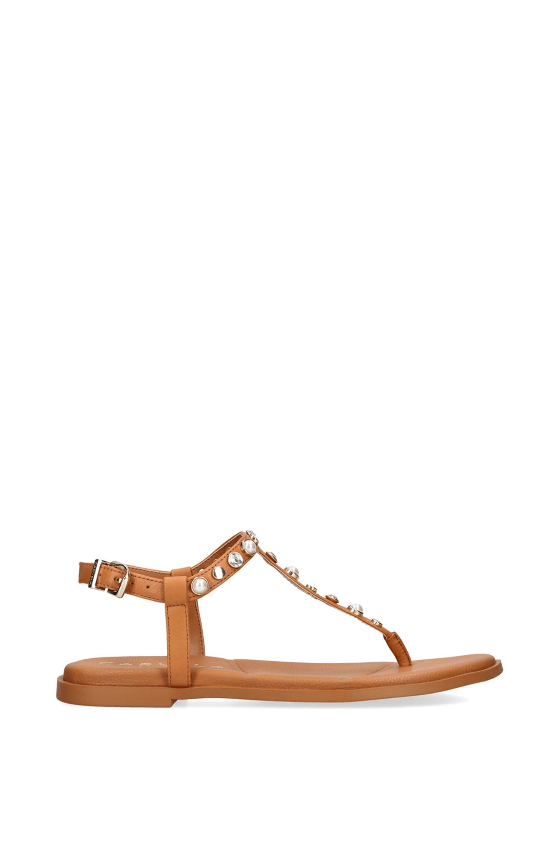 Brown Roman Sandal Reamstered – FELLMONGER